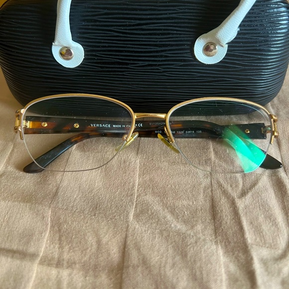 VERSACE eyeglasses frame prescription attached - Picture 1 of 11
